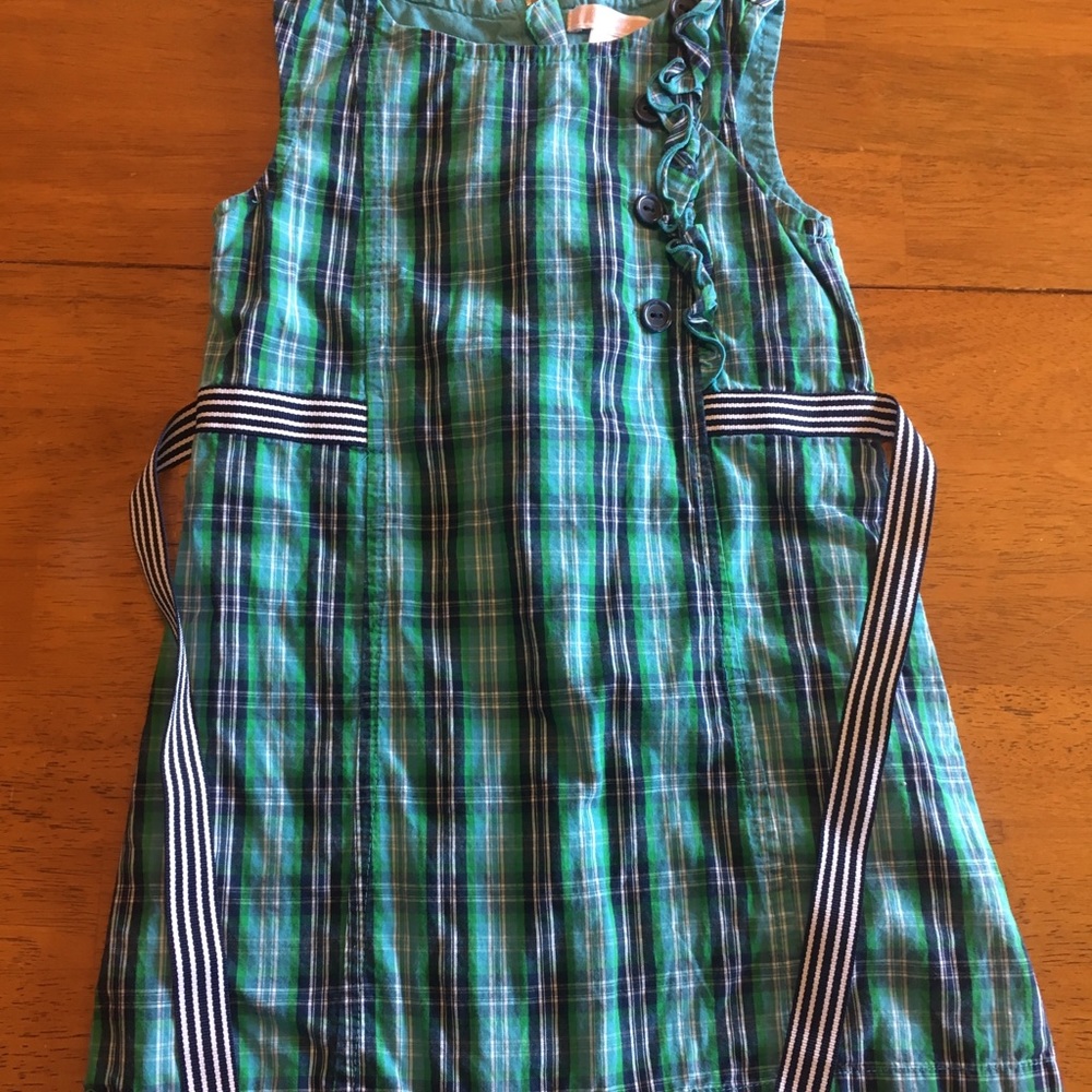 Green Plaid Dress